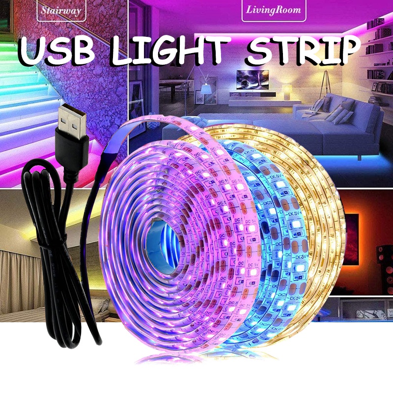 LED Strip Ligths for TV USB LED Lights DC 5V SMD2835 Home Party