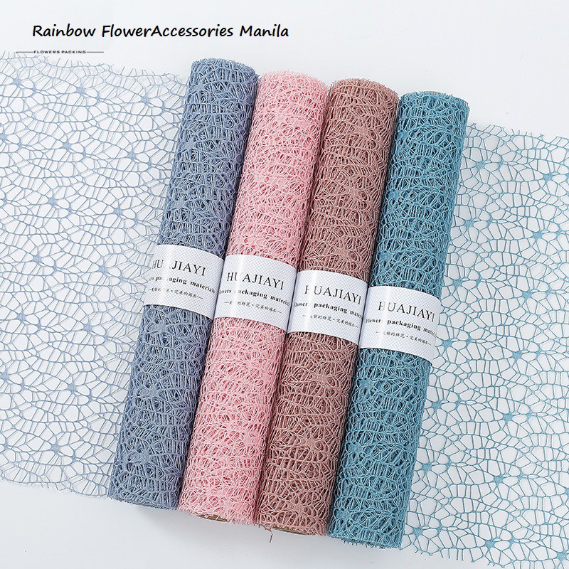 Plain Colored Floral Bouquet Wrapping Paper 8Yard per Roll