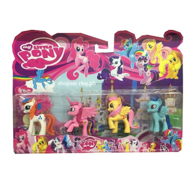 Little Pony Toy Set 4in1 Shopee Philippines