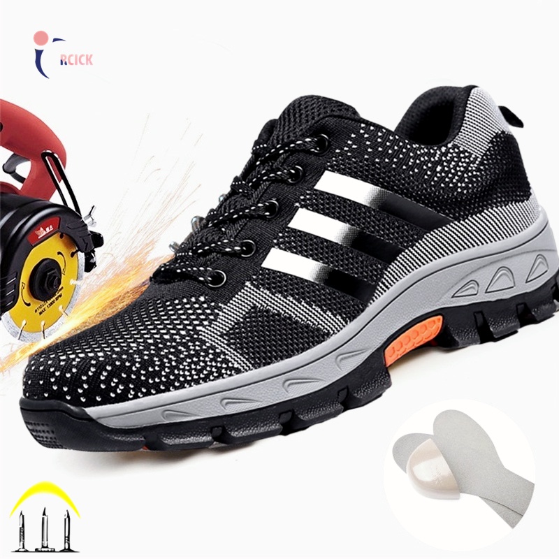 Steel toe outlet trainers adidas