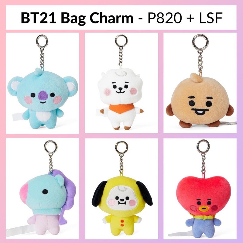 Bag Charm with Keyring