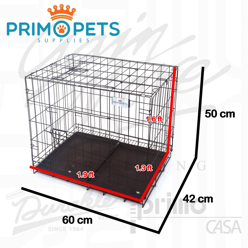 Rabbit store cage height