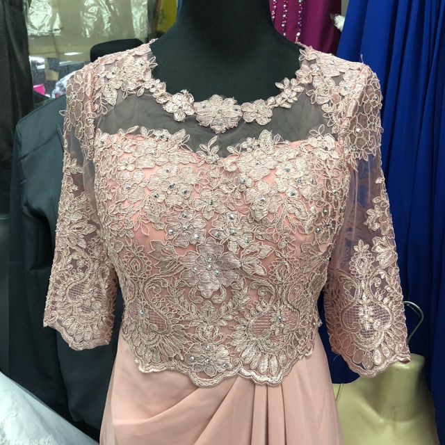 Corded lace dress sales