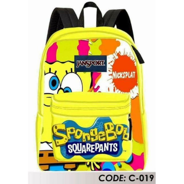 Spongebob clearance jansport backpack