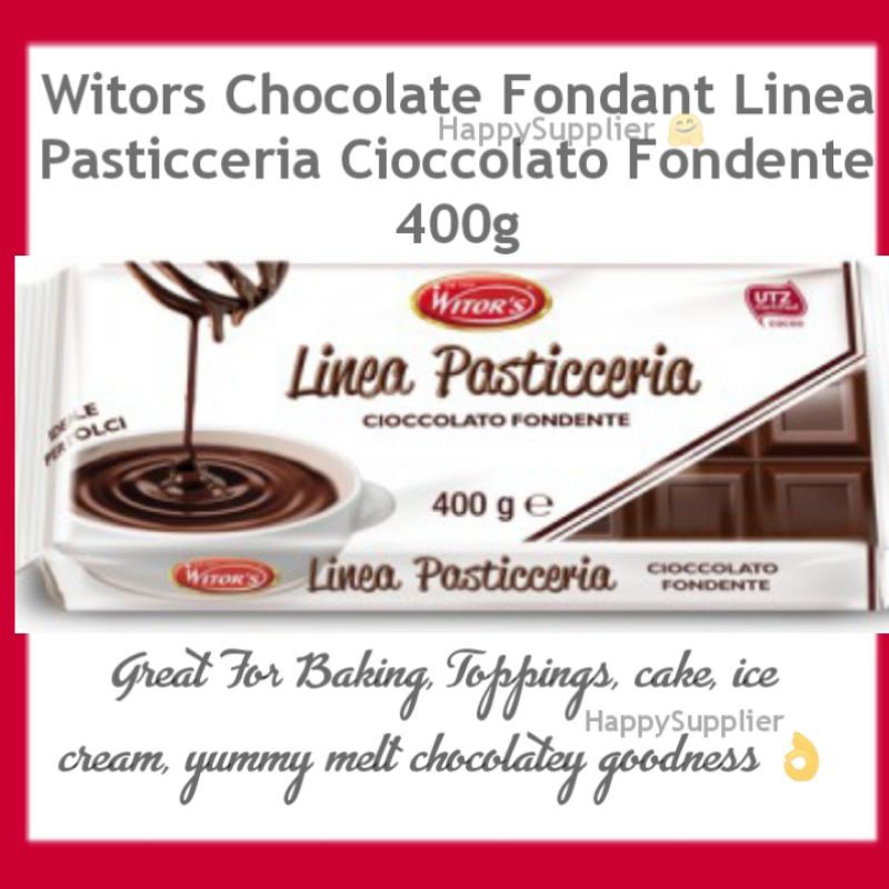 Cioccolato fondente, linea pasticceria - Witors e-Shop