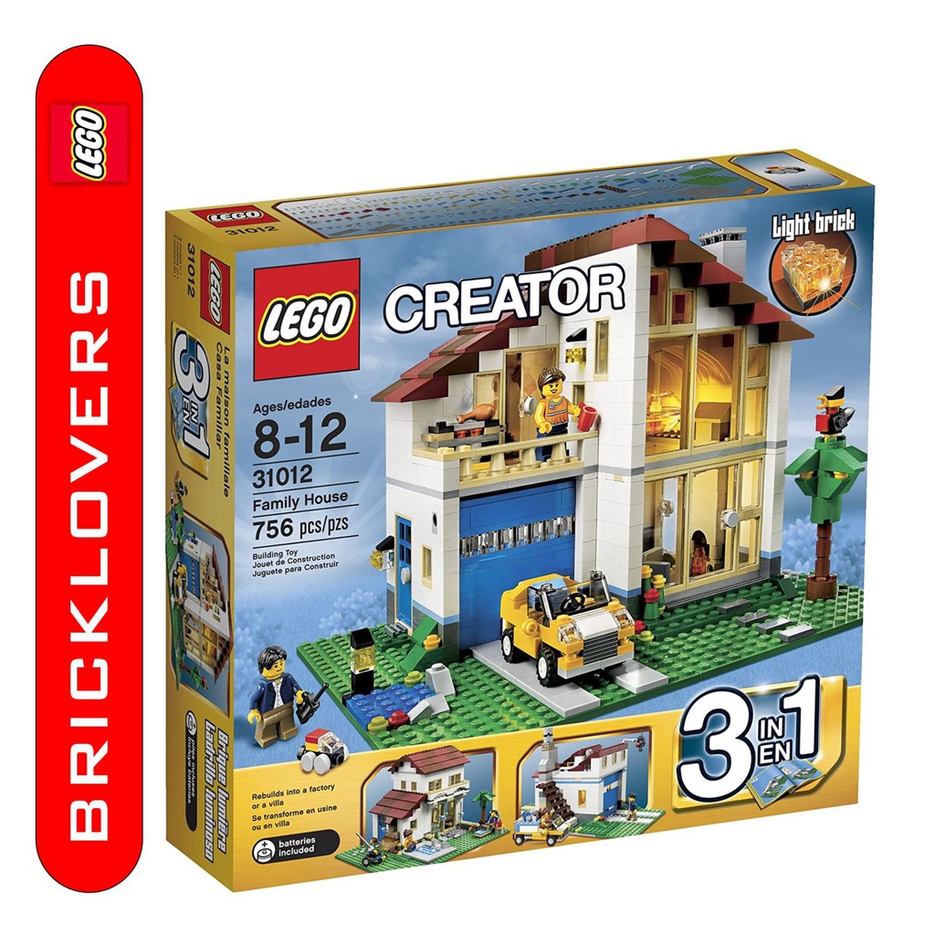 LEGO Creator Family House 31012 Shopee Philippines