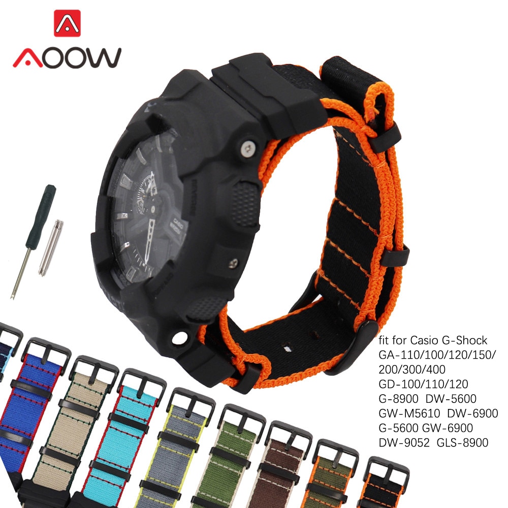 G shock nylon online strap