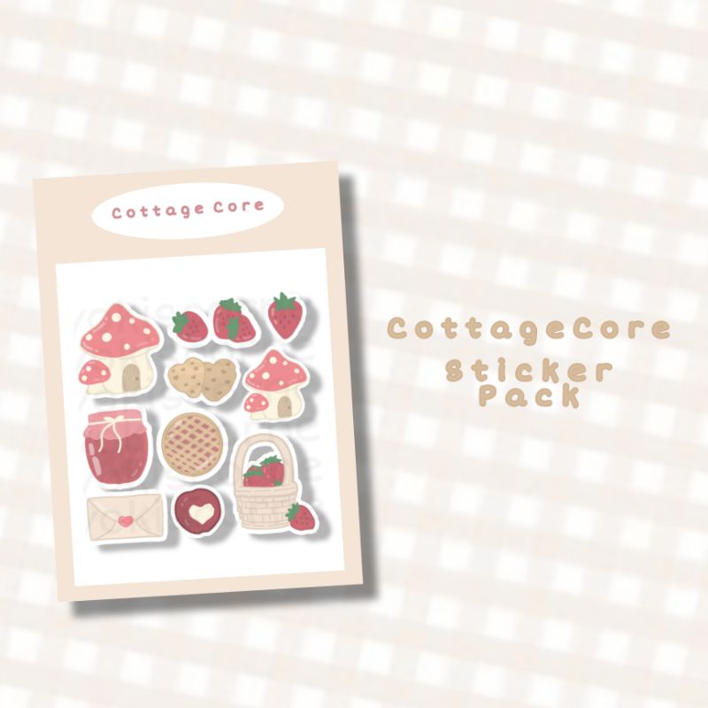 Cottagecore Sticker Pack