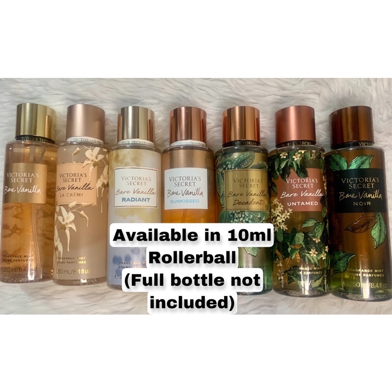 Victoria secret bare vanilla set hot sale