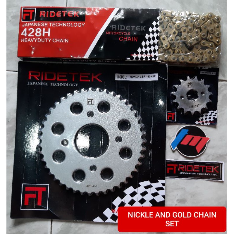 Honda cbr 150r chain best sale sprocket price