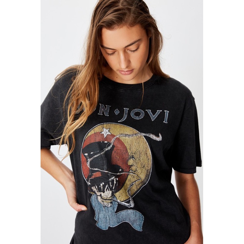 bon jovi t shirt cotton on