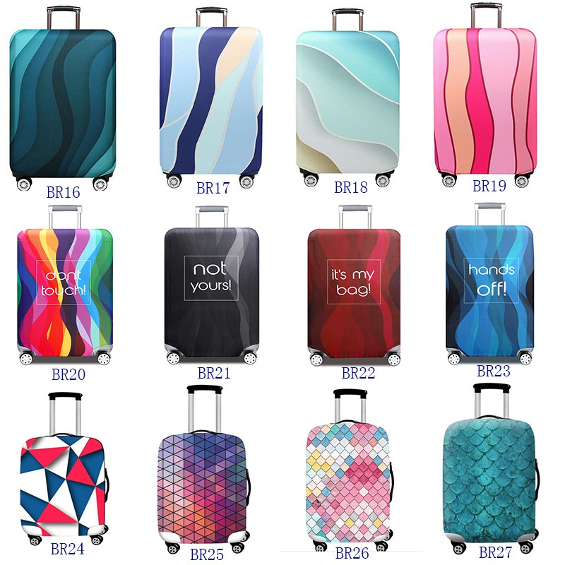 Travel Suitcase Protective Covers Thick Elastic Luggage Cover