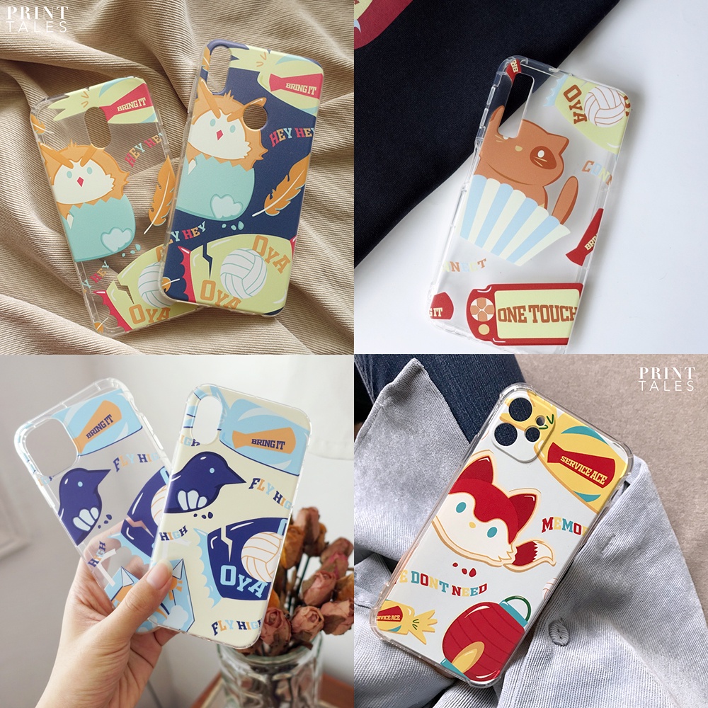 Haikyuu Phone Case Fukurodani Karasuno Nekoma Inarizaki Kuroo