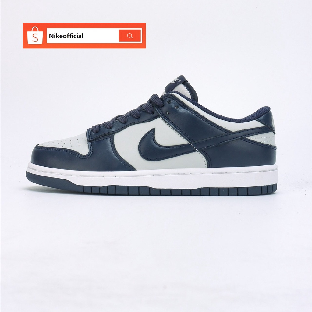 100% Original Nike SB Dunk Low Pro White Blue Casual Sneaker Shoes