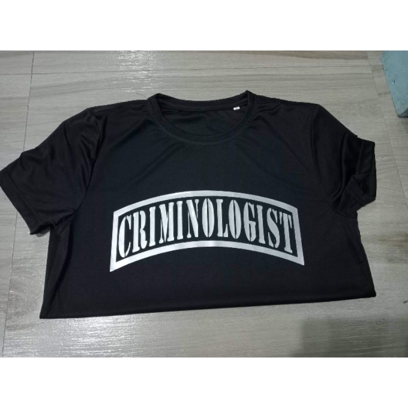 Criminology t store shirt design