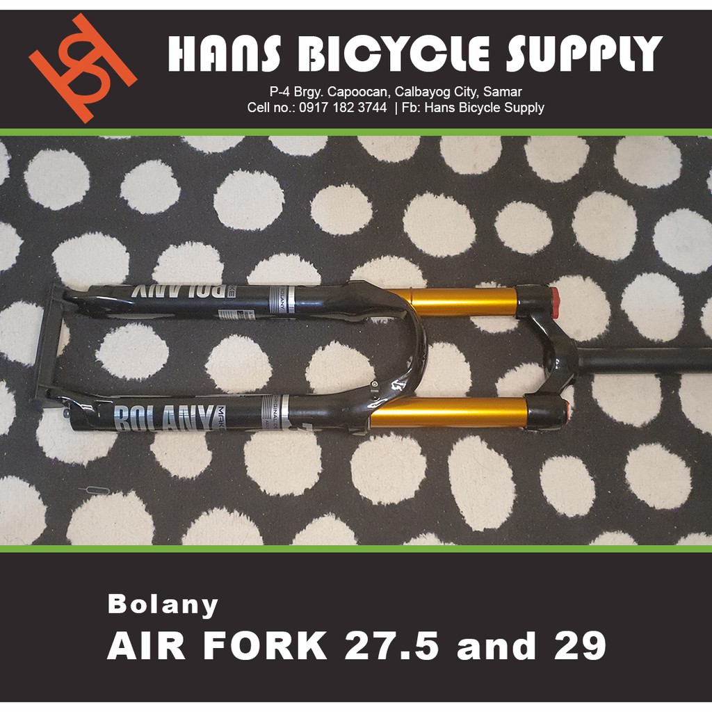 Bolany air suspension online fork mtb