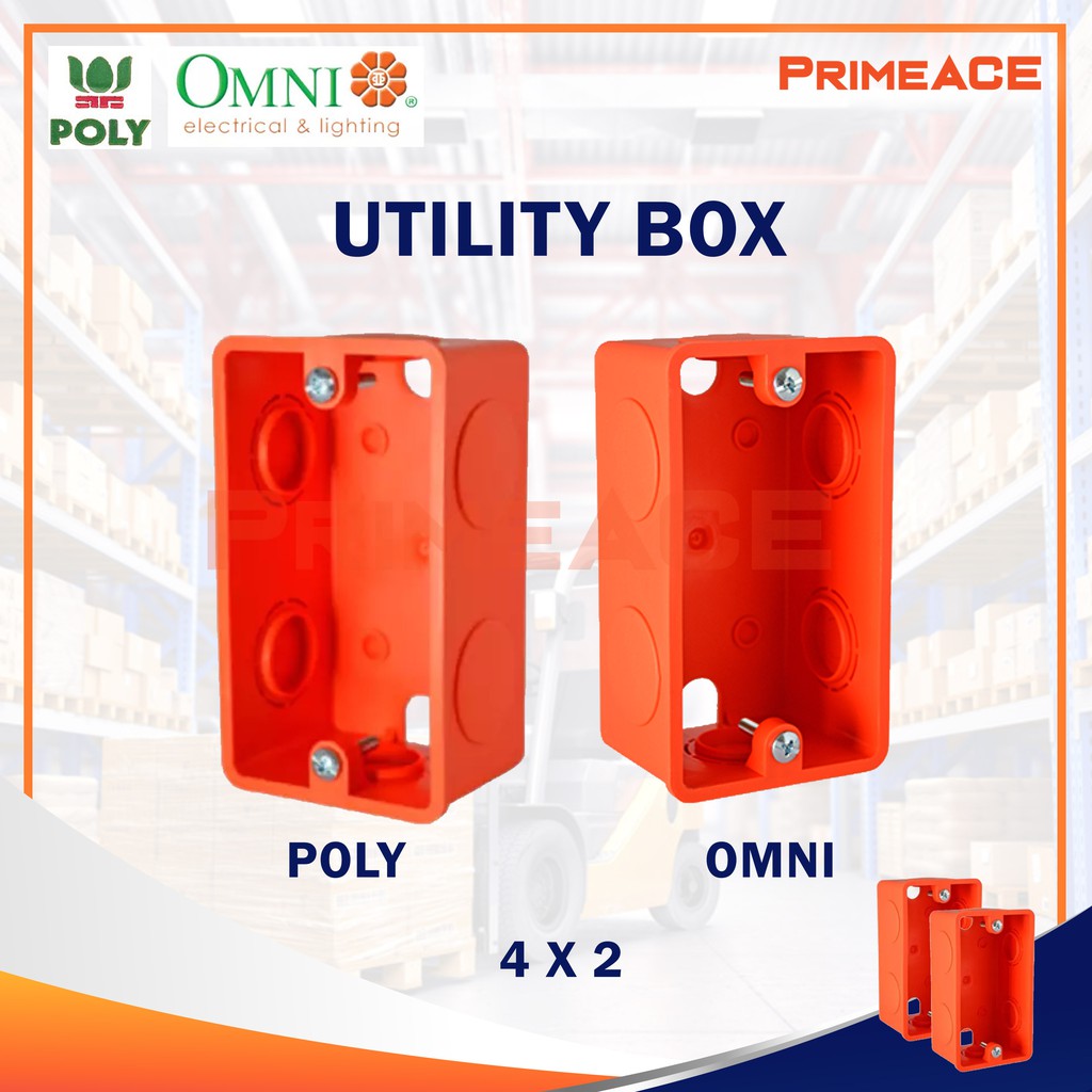 Utility Box (OMNI/POLY ) 4 X 2