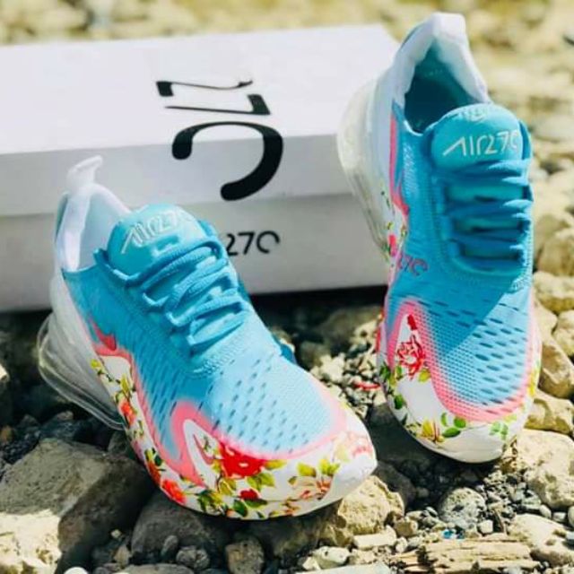 Nike air max deals 270 with flowers