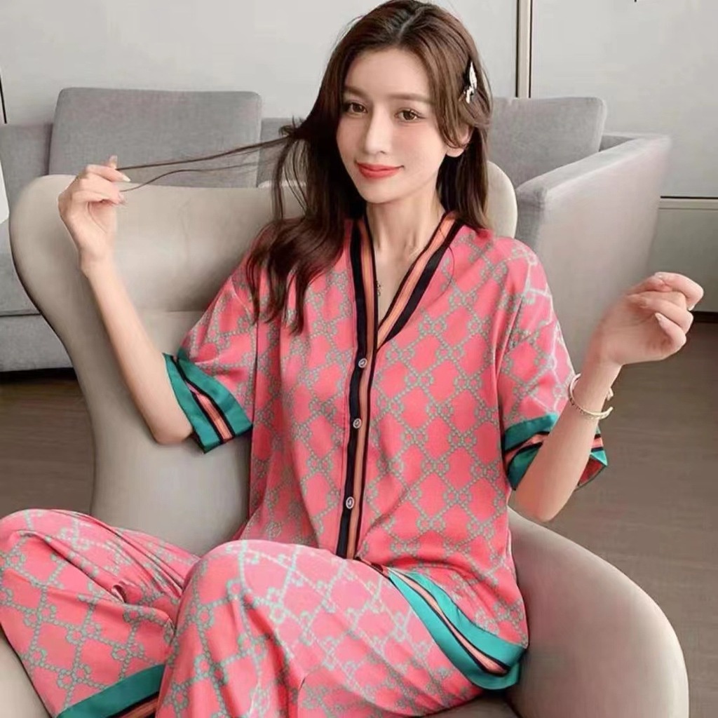 Silk discount sleepwear shopee