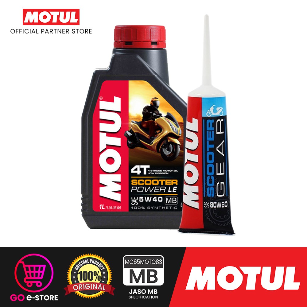 MOTUL SCOOTER POWER LE 5W-40 4T - Motul