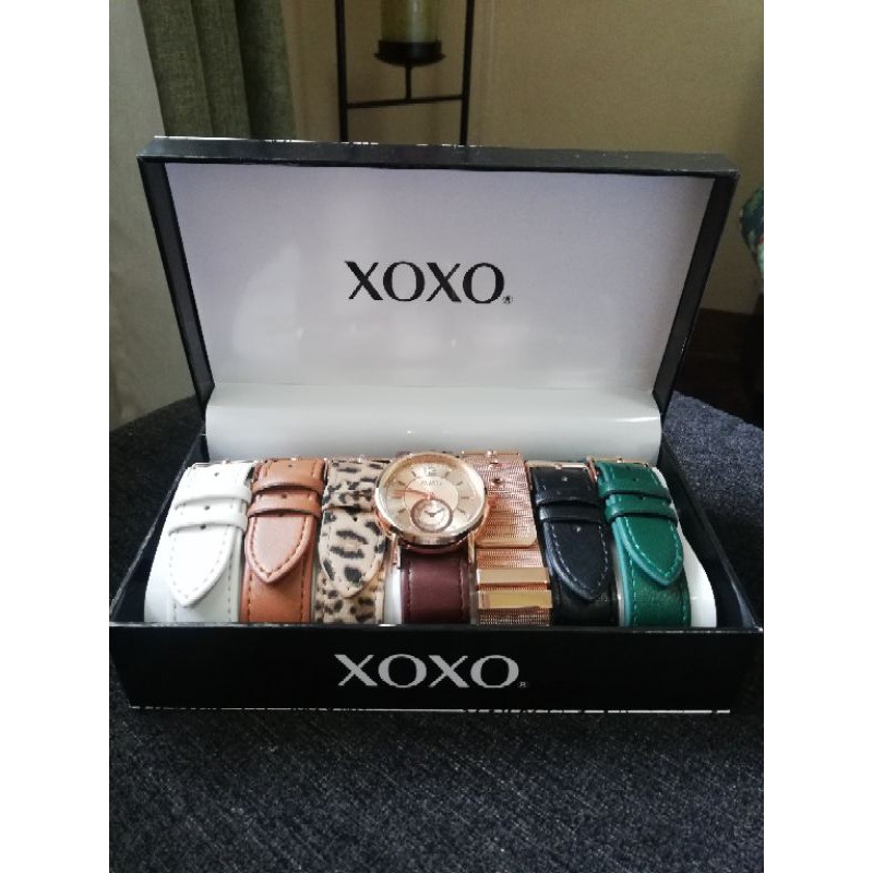 Authentic XOXO Interchangeable Watch Set Shopee Philippines