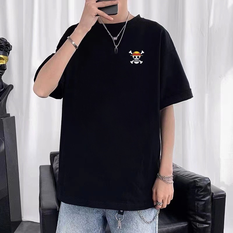 korean black t shirt