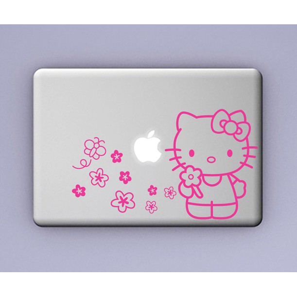 Hello Kitty Laptop Sticker Cut Out Vinyl High Quality