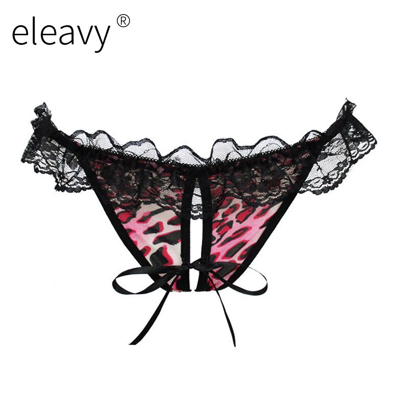 Elevay YO2078 Panties For Ladies Lace Side Open T-pants Sexy Extremely  Seductive Adult Underwear