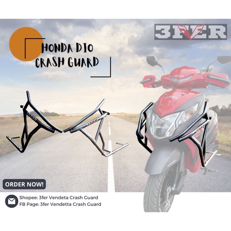 Honda dio safety discount guard