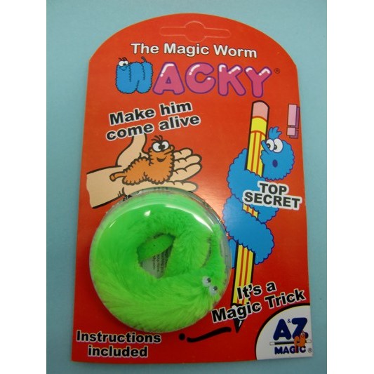 Wacky The Magic Worm - 3 pcs The Original