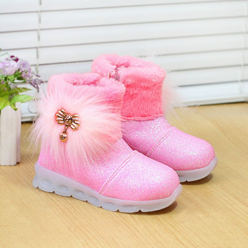 Fuzzy boots hot sale for girls