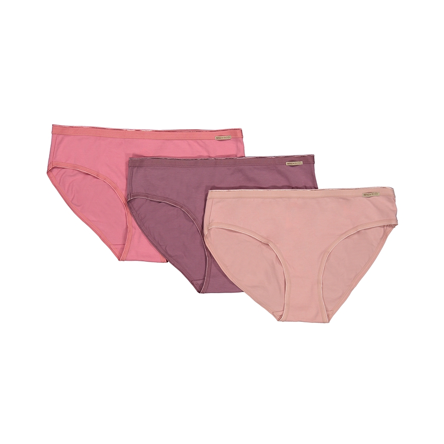 BENCH/ 3-in-1 Mid Rise Bikini - Pink/Violet