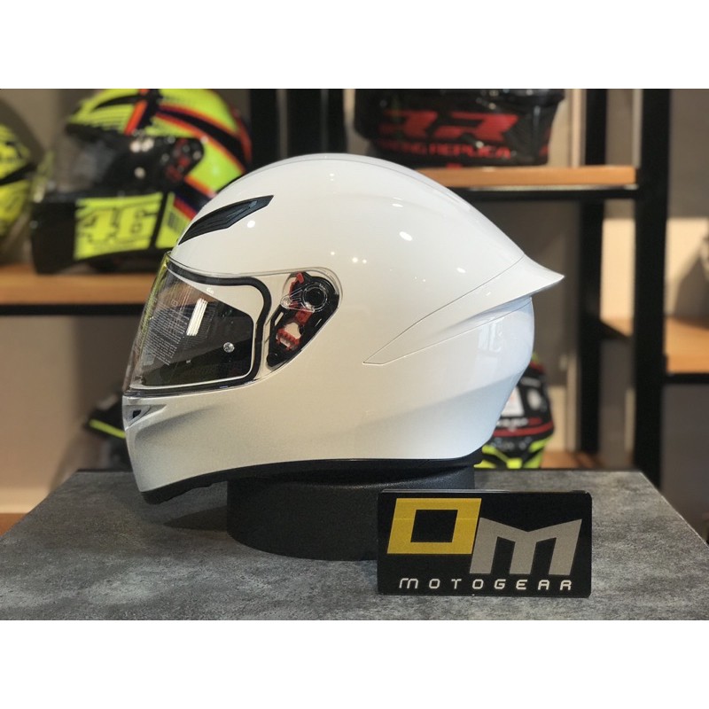 Agv k1 best sale white helmet