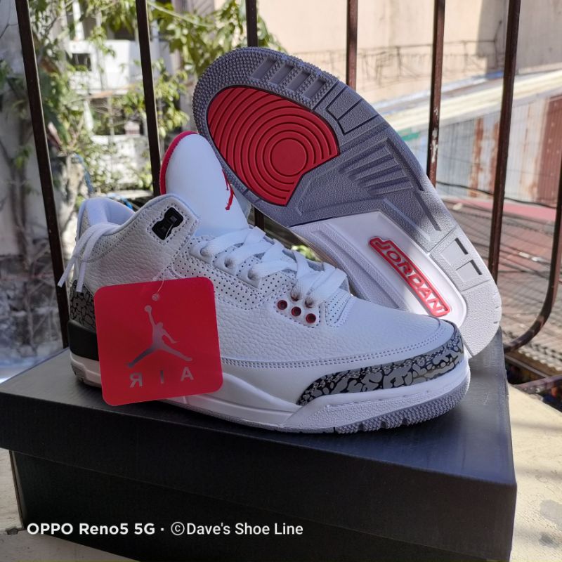 Jordan 3 white cement cheap price philippines