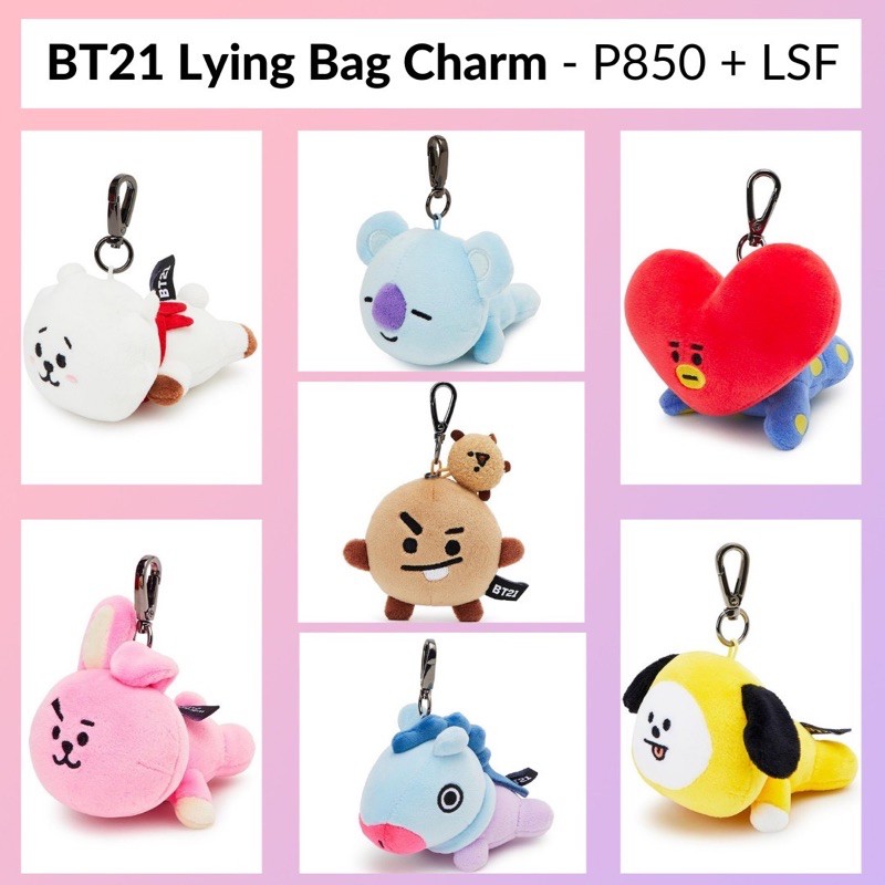 Bt21 lying bag charm new arrivals