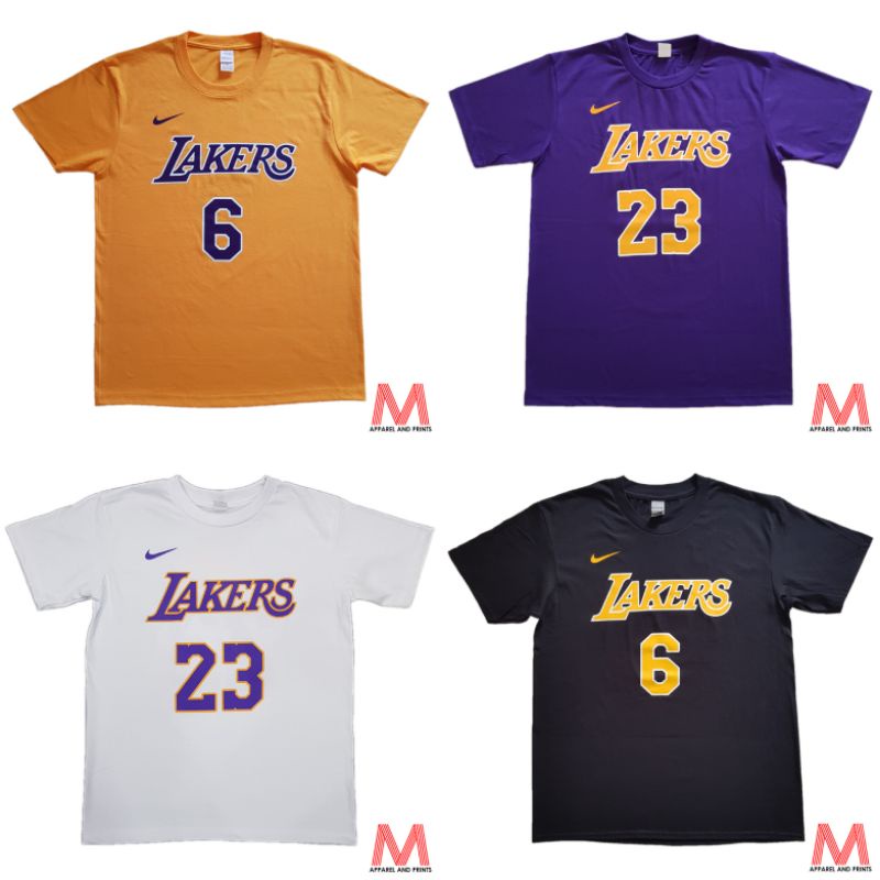 LeBron James Lakers jerseys and t-shirts now available 