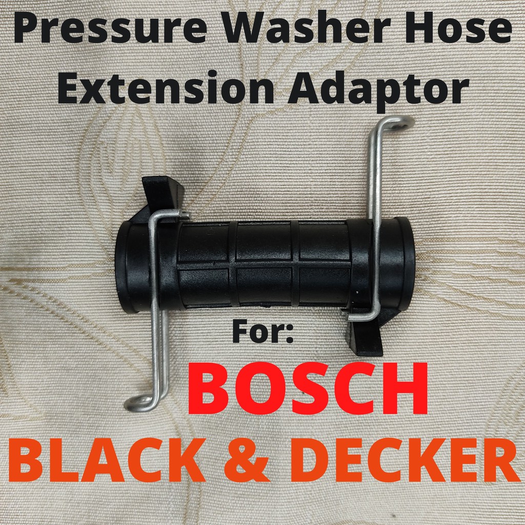 PRESSURE WASHER EXTENSION HOSE COUPLING CONNECTOR COMPATIBLE WITH