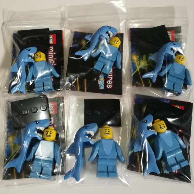 Lego Minifigure Series 15 Shark Suit Guy Shopee Philippines