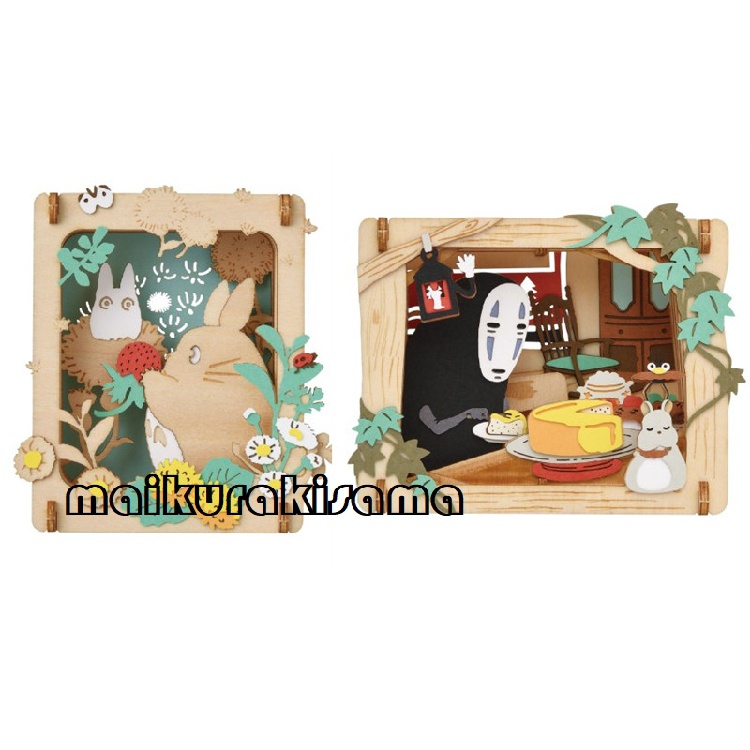 Ensky Studio Ghibli PAPER THEATER Wood Style My Neighbor Totoro