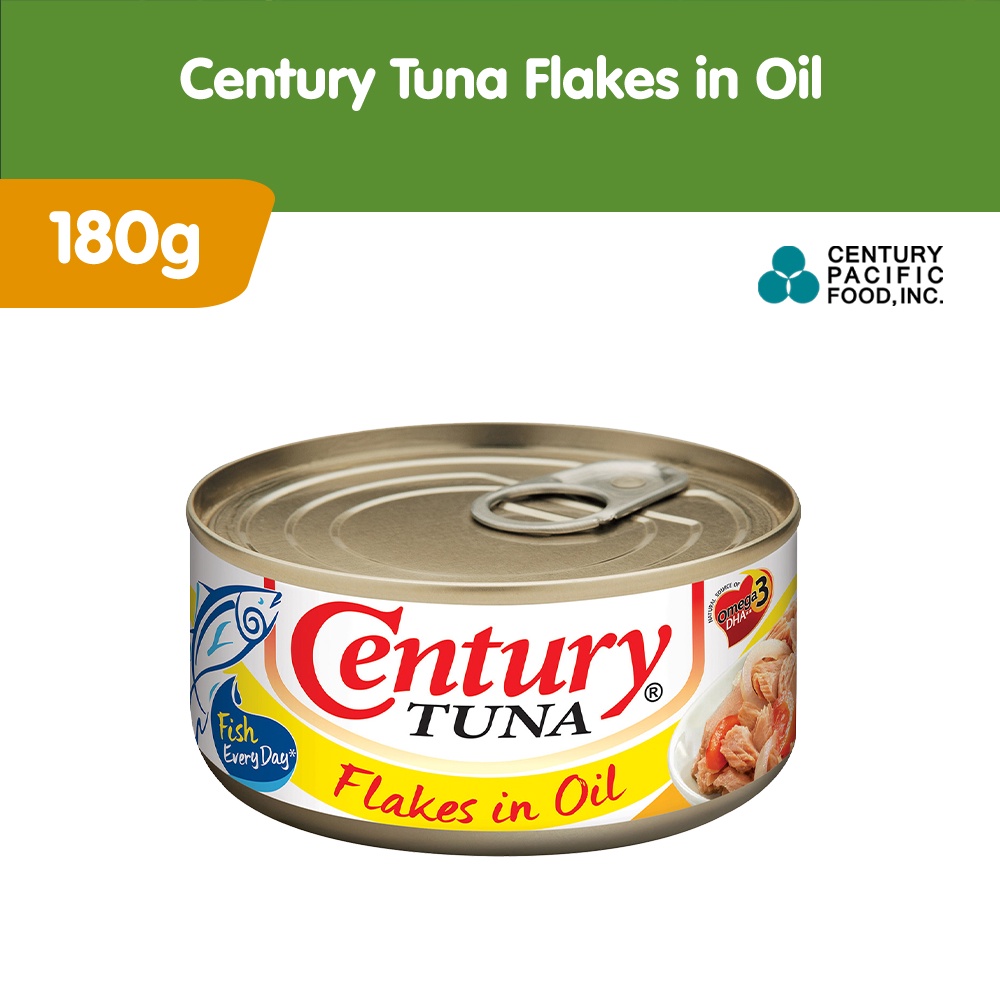 Century Tuna Flakes in Oil 180g | Shopee Philippines