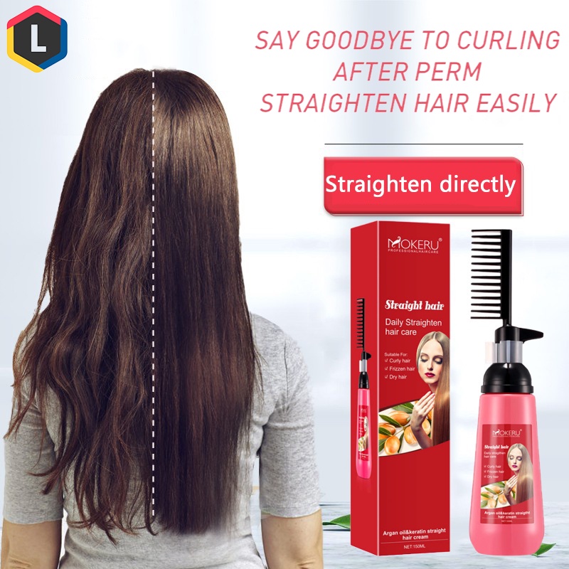 Hair cream 2024 to straighten hair