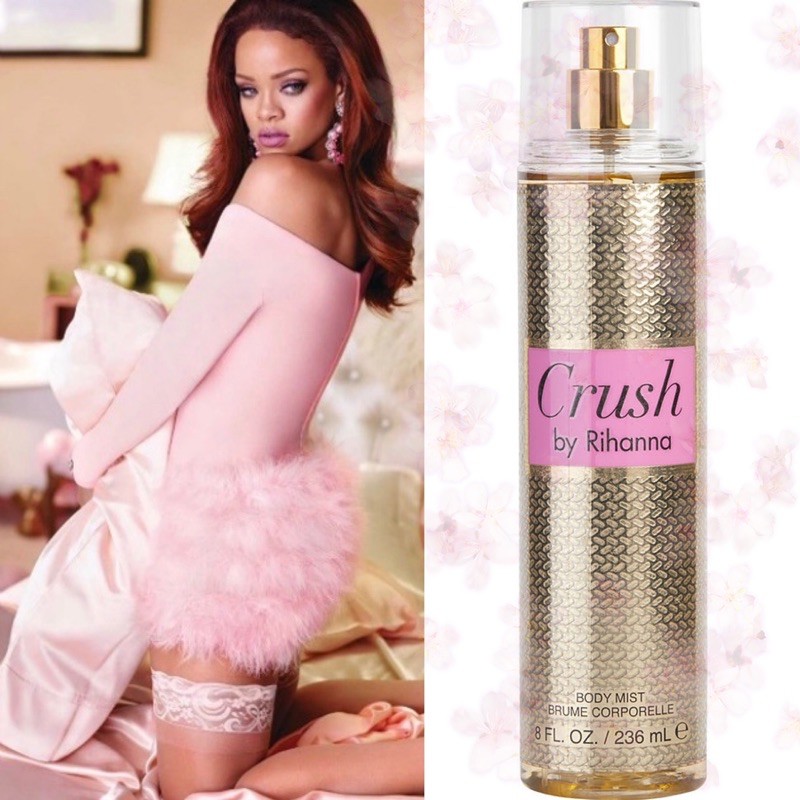 Rihanna crush 2024 body mist