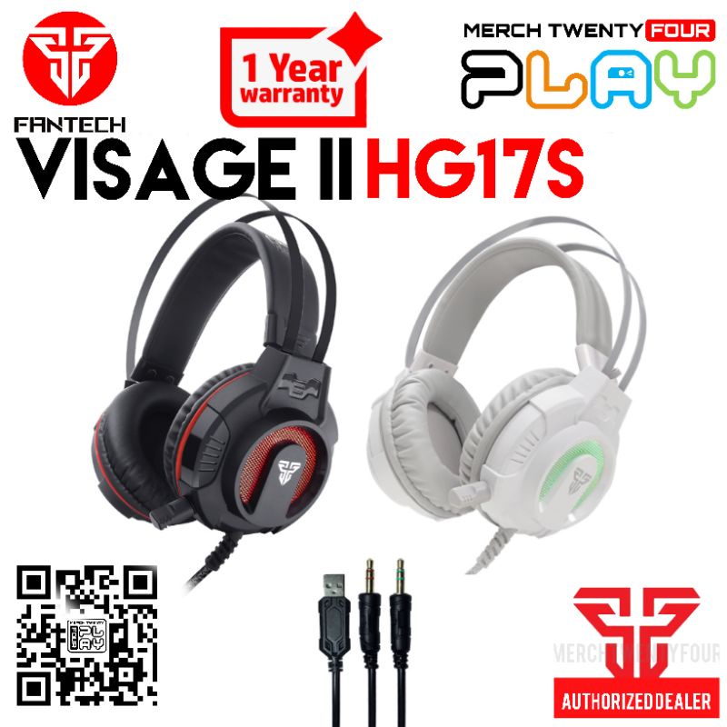 Gaming Headset Fantech HG17 visage black and space edition