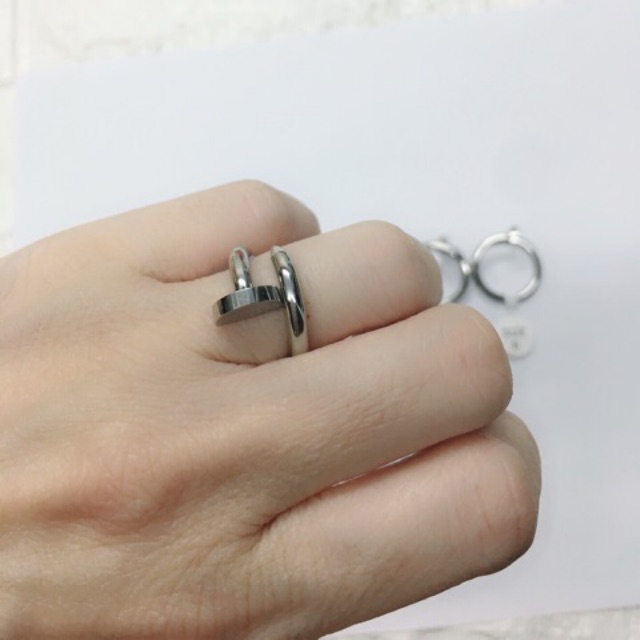 cartier nail ring stainless Shopee Philippines