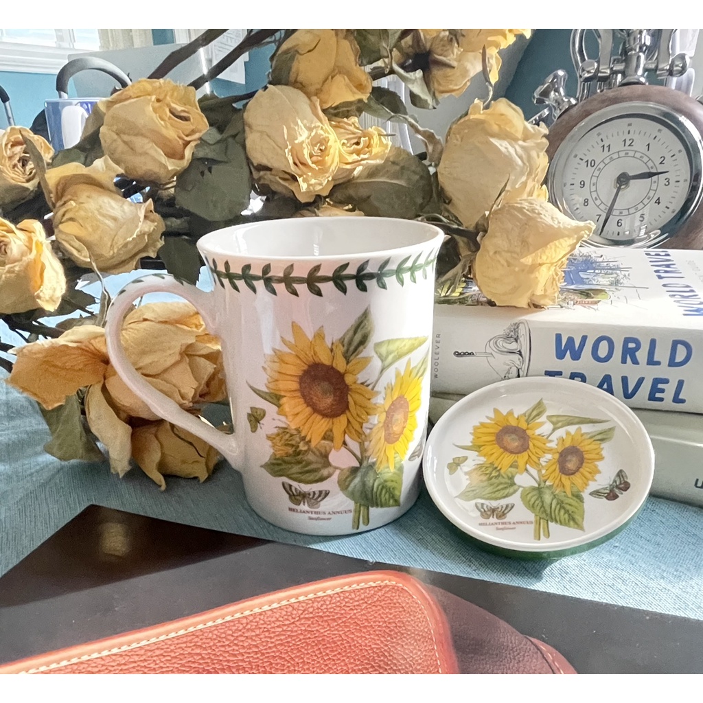 Portmeirion Botanic Garden Mug and Coaster Set jacisvarietyshop