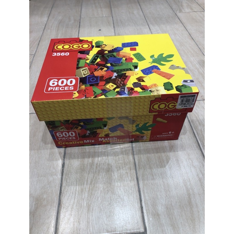 COGO 3560 600pcs Creative Mix Match Assorted Set Shopee