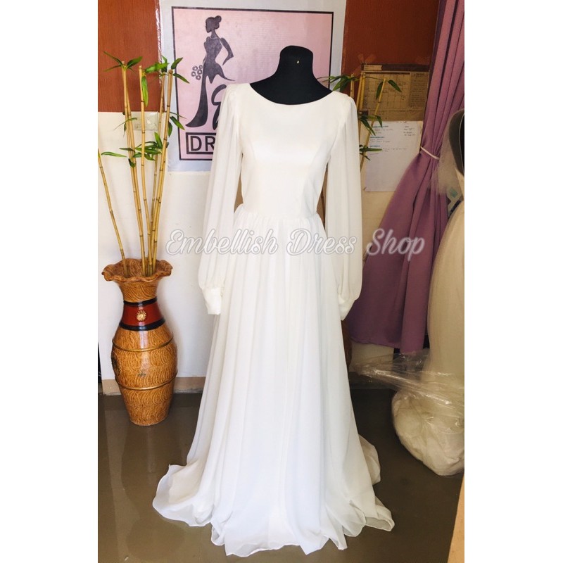 Megan wedding clearance gown