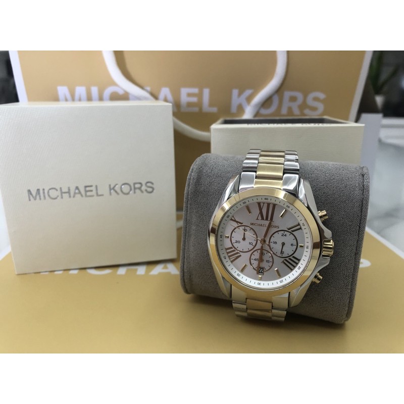 Michael kors watches outlet two tone