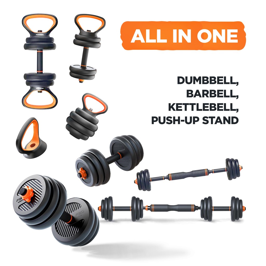 All in discount one dumbbells set