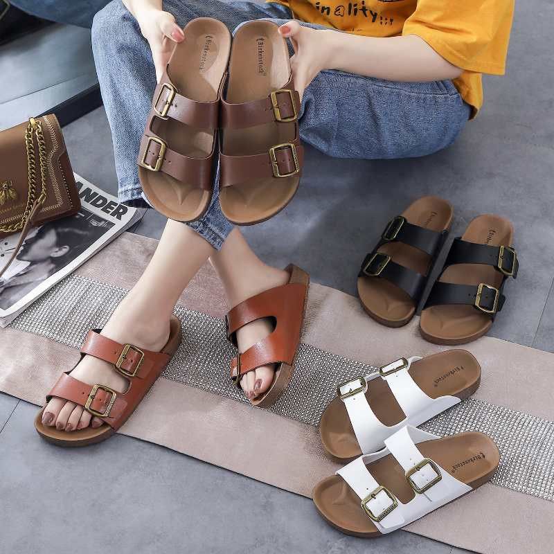 Women's two hot sale strap birkenstocks